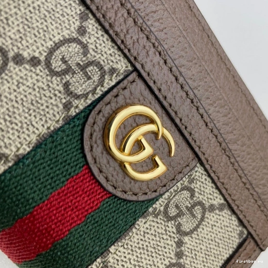 First bag ru Ophidia Gucci wallet card case GG 0707